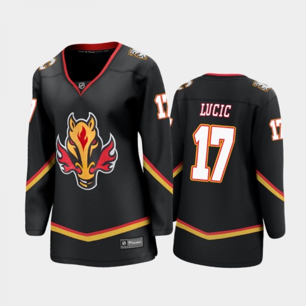 Women Calgary Flames Milan Lucic #17 2021 Special ...