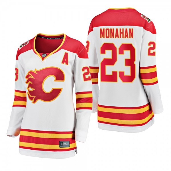 Women's Sean Monahan #23 Flames 2019 Heritage Clas...
