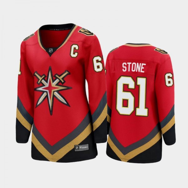 2021 Women Vegas Golden Knights Mark Stone #61 Special Edition Jersey - Red