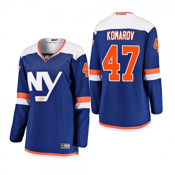 Women's Leo Komarov #47 New York Islanders 2018-19...