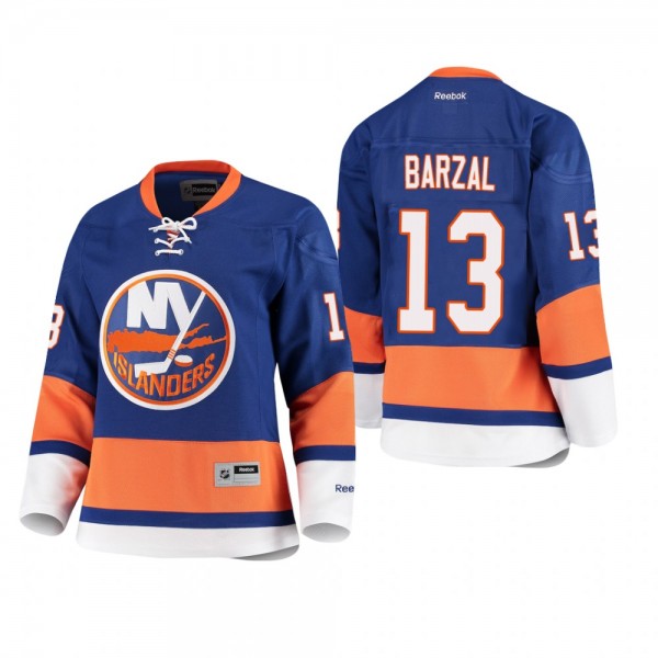 Women's New York Islanders Mathew Barzal #13 Home ...