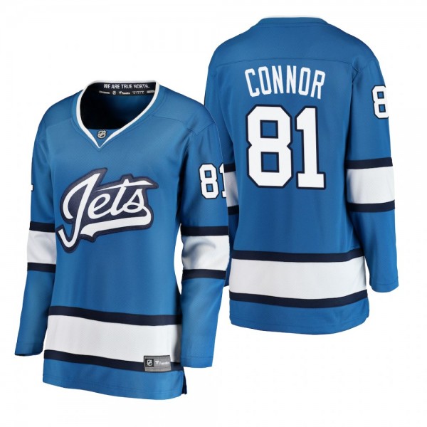 Women's Kyle Connor #81 Winnipeg Jets 2018-19 Alte...
