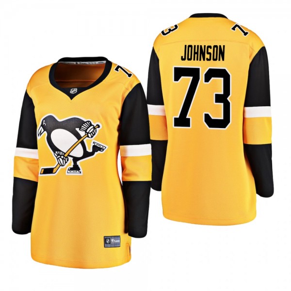 Women's Jack Johnson #73 Pittsburgh Penguins 2019 ...