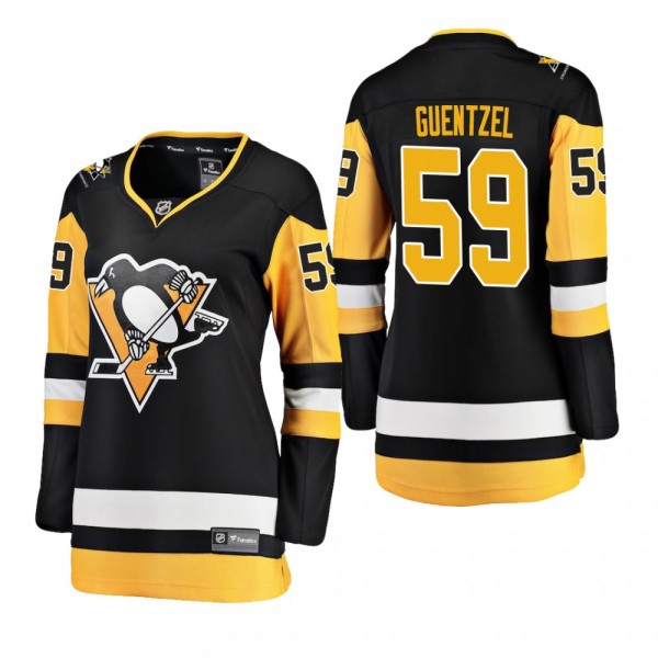 Women's Jake Guentzel #59 Pittsburgh Penguins Home...