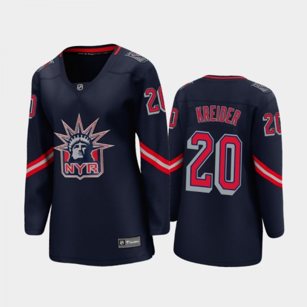 2020-21 Women's New York Rangers Chris Kreider #20...