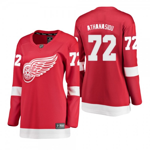 Women's Andreas Athanasiou #72 Detroit Red Wings H...