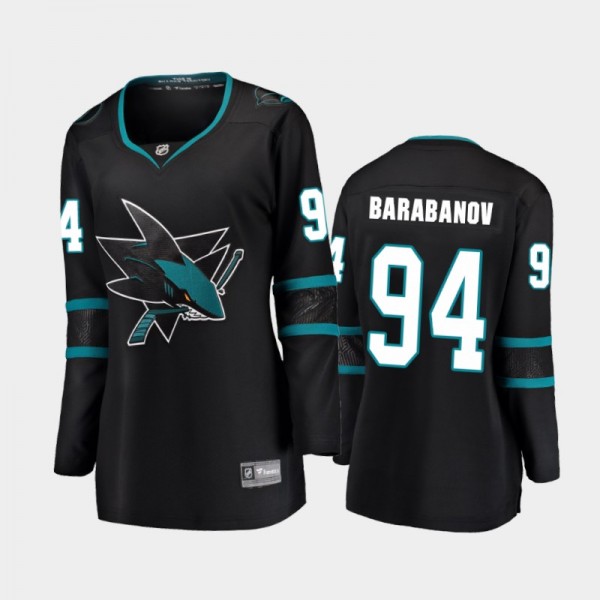 2021 Women San Jose Sharks Alexander Barabanov #94...