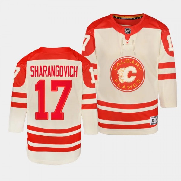 Yegor Sharangovich Calgary Flames Youth Jersey 202...