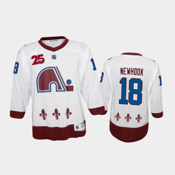 Youth Colorado Avalanche Alex Newhook #18 Reverse ...