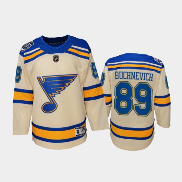 Youth St. Louis Blues Pavel Buchnevich #89 2022 Wi...