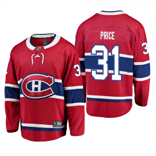 Youth Montreal Canadiens Carey Price #31 Home Low-...