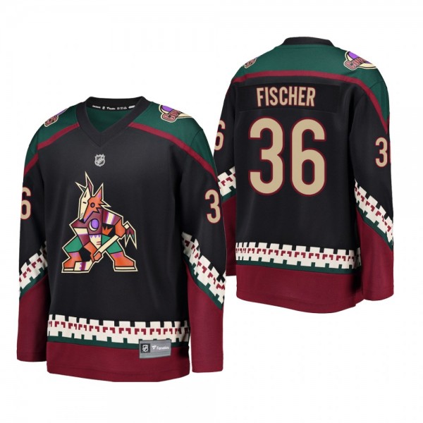 Youth Arizona Coyotes Christian Fischer #36 Altern...