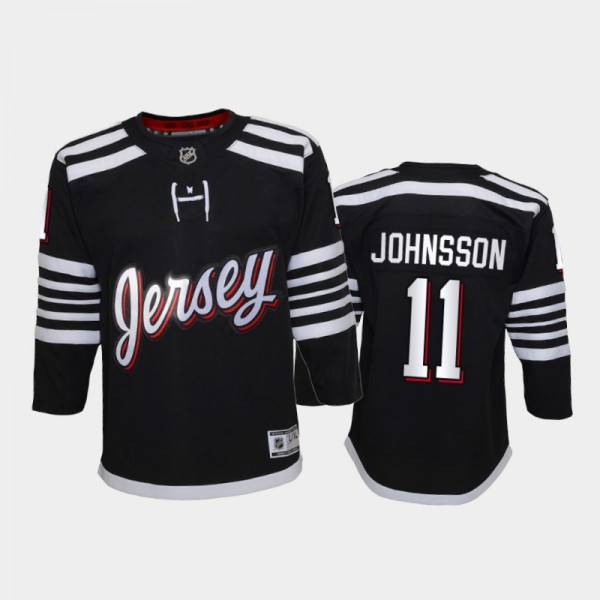 Youth New Jersey Devils Andreas Johnsson #11 Alter...