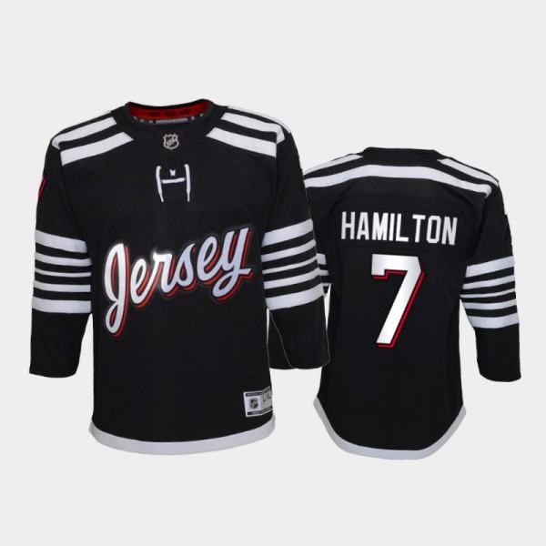 Youth New Jersey Devils Dougie Hamilton #7 Alterna...