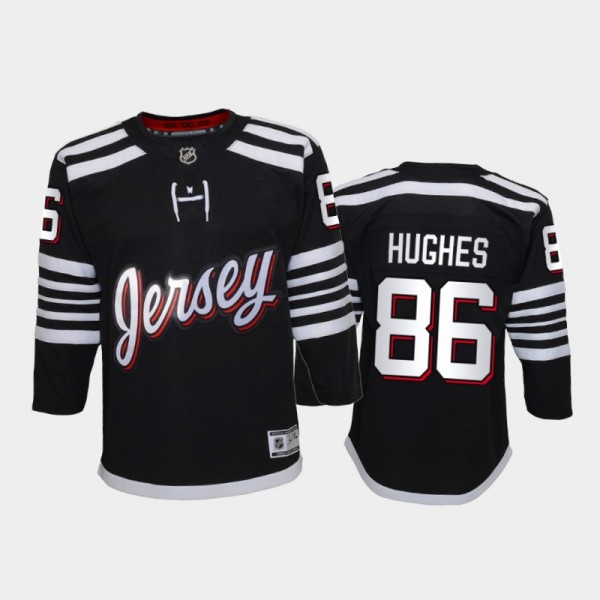 Youth New Jersey Devils Jack Hughes #86 Alternate ...