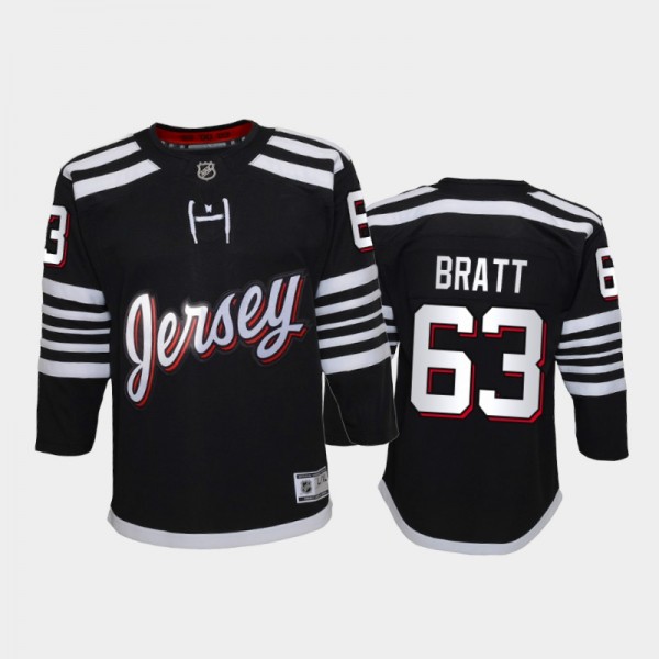 Youth New Jersey Devils Jesper Bratt #63 Alternate...