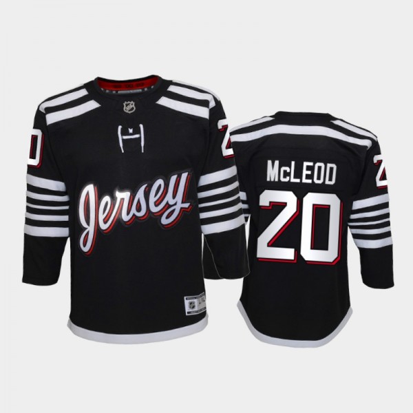 Youth New Jersey Devils Michael McLeod #20 Alterna...