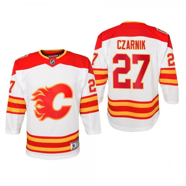 Youth Calgary Flames Austin Czarnik #27 2019 Herit...