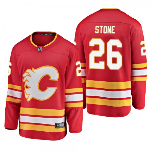 Youth Calgary Flames Michael Stone #26 2019 Alternate Cheap Breakaway Player Jersey - Red