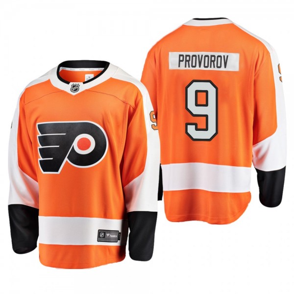 Youth Philadelphia Flyers Ivan Provorov #9 Home Lo...