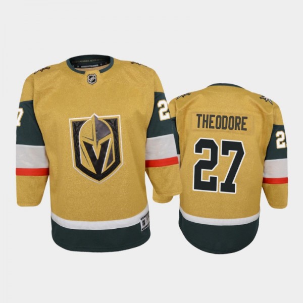 Youth Golden Knights Shea Theodore #27 Alternate P...