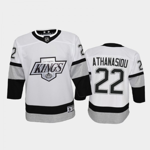 Youth Los Angeles Kings Andreas Athanasiou #22 Alt...
