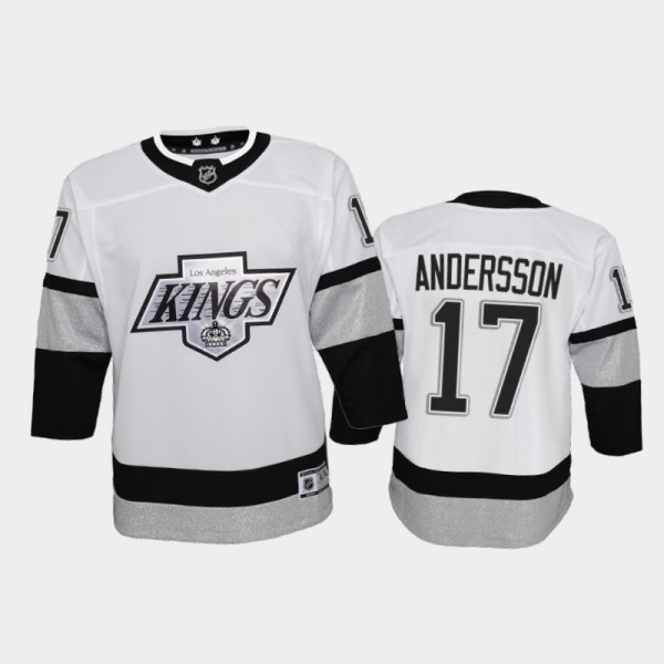 Youth Los Angeles Kings Lias Andersson #17 Alterna...