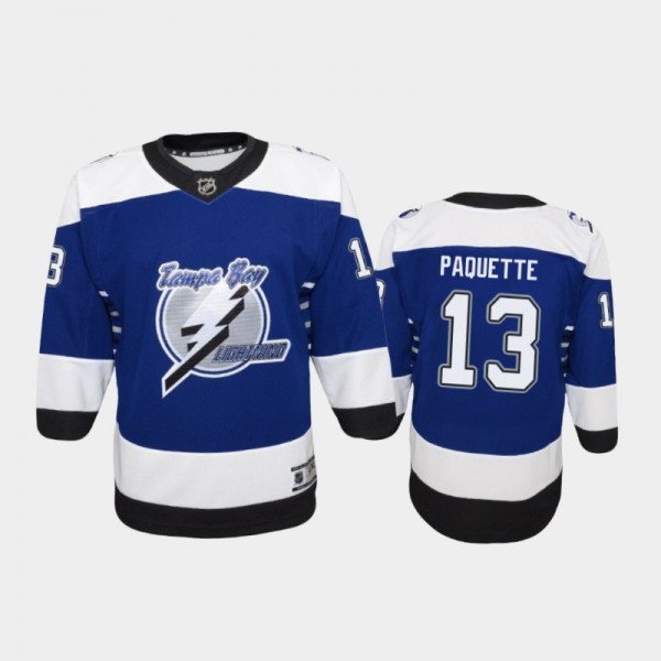 Youth Tampa Bay Lightning Cedric Paquette #13 Reve...