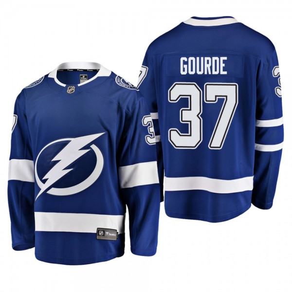 Youth Tampa Bay Lightning Yanni Gourde #37 Home Lo...