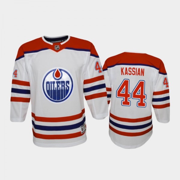 Youth Edmonton Oilers Zack Kassian #44 Reverse Ret...