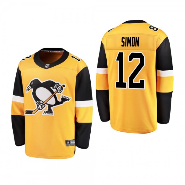 Youth Pittsburgh Penguins Dominik Simon #12 2019 A...