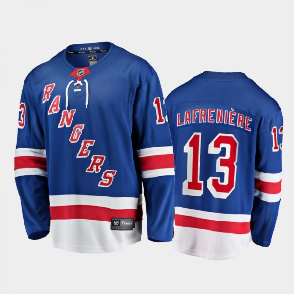 Youth Rangers Alexis Lafreniere #13 2020 NHL Draft...