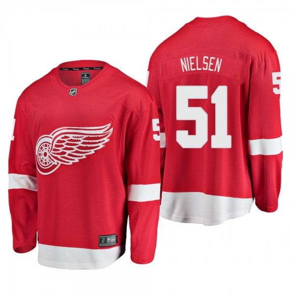 Youth Detroit Red Wings Frans Nielsen #51 Home Low...