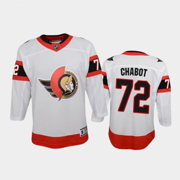 Youth Ottawa Senators Thomas Chabot #72 Away 2021 ...