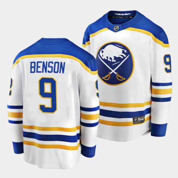 2023 NHL Draft Zachary Benson Buffalo Sabres Jerse...